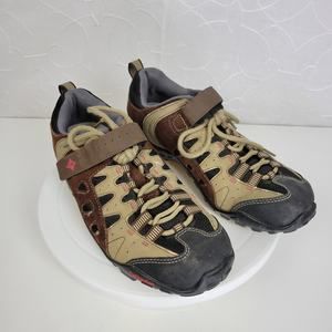 Specialized Taho Women's Shoes 8.5 Brown Cleats Lace Cycling Sportswear 6127-219